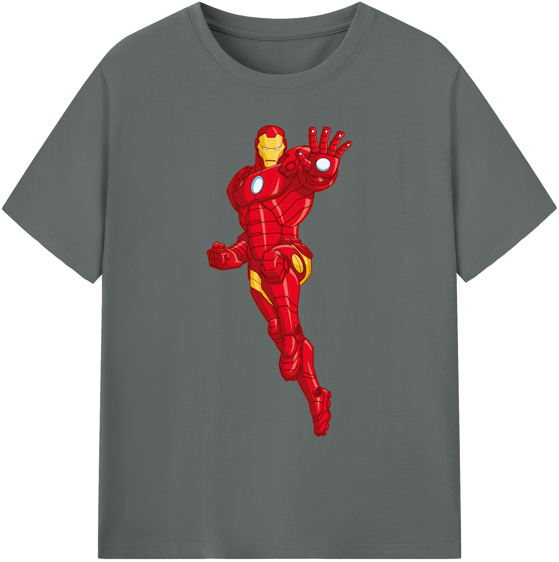 （画像用） アベンジャーズ The Avengers 綿100％ メンズ半袖Tシャツ｜肌触りやわらか＆通気性